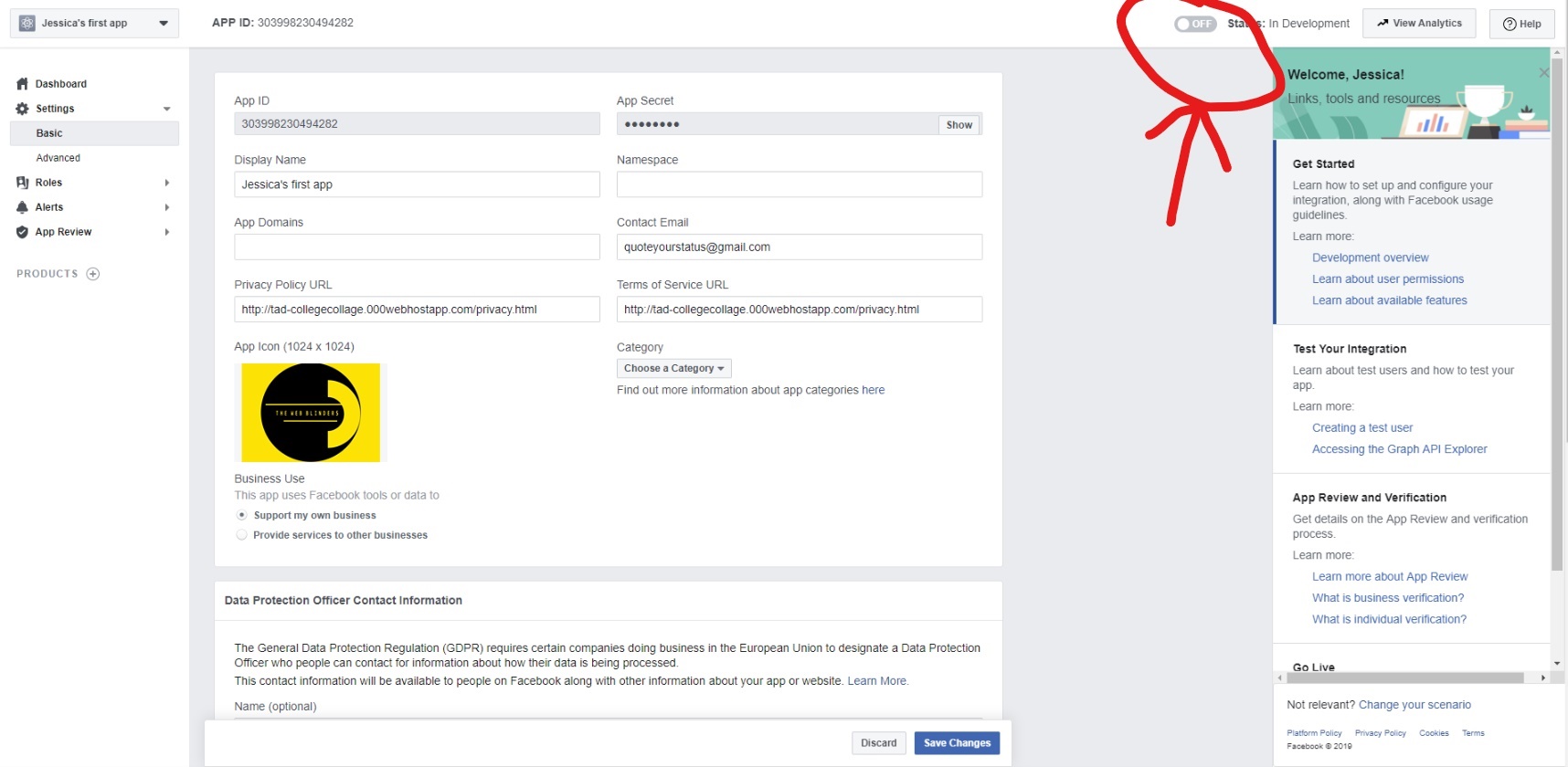 Facebook Comments Plugin - Basic Settings
