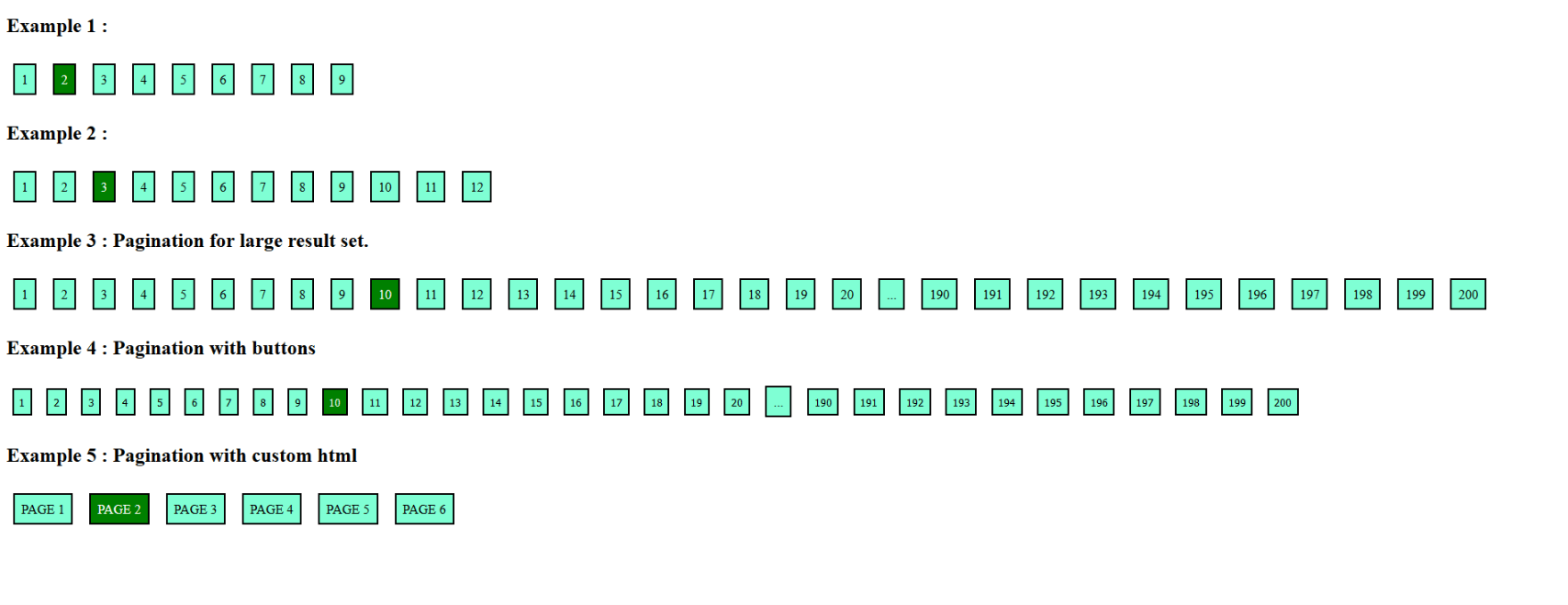 PHP - How to Create Pagination links with PHP 