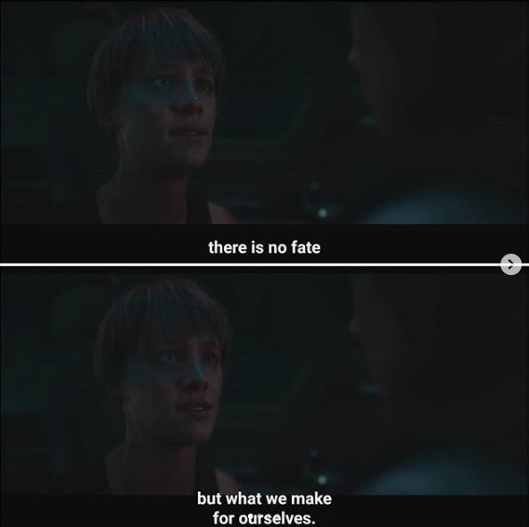Terminator Dark Fate (2019) Movie Lines